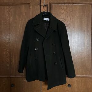 Calvin Klein Dark Green Peacoat